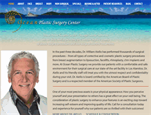 Tablet Screenshot of oceanplasticsurgery.com